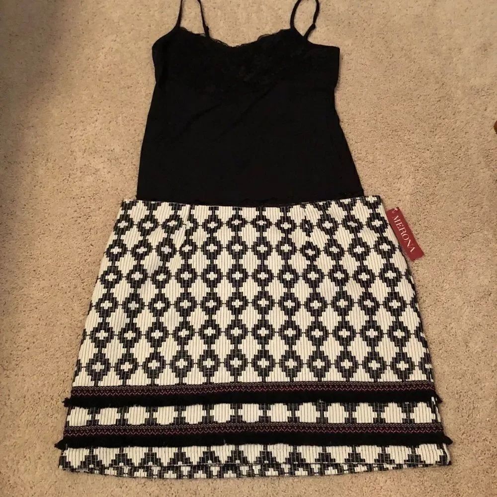 NWT Merona high quality lined skirt size 18 but fits 14
